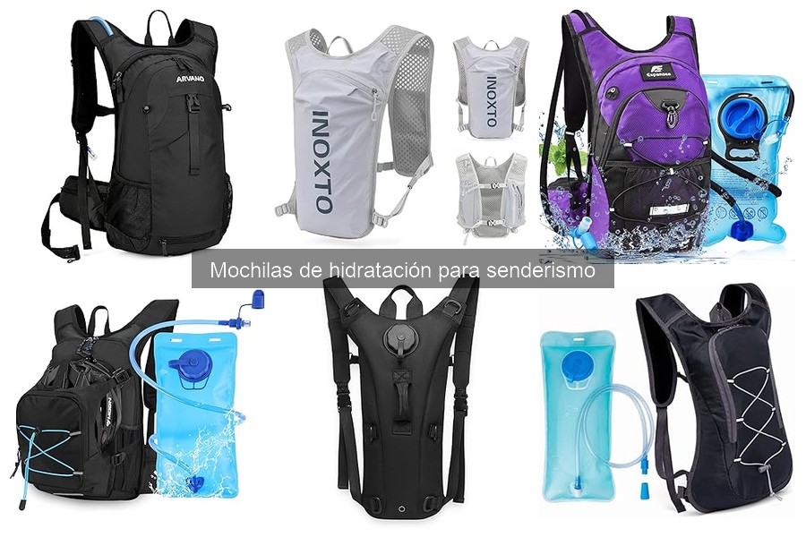 Comparativa de mejores mochilas de hidratación para senderismo
