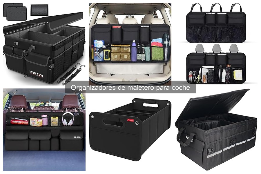 Comparativa de organizadores de maletero para coche