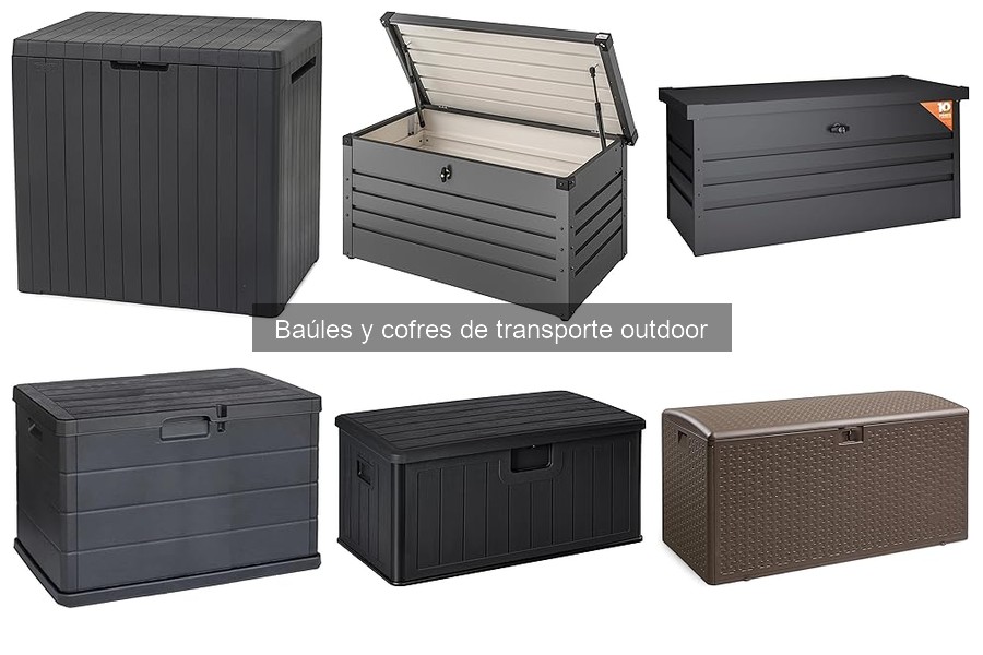 Comparativa de Precios de Baúles y Cofres de Transporte Outdoor