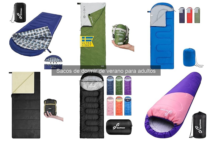 Comparativa de Precios de Sacos de Dormir de Verano Online