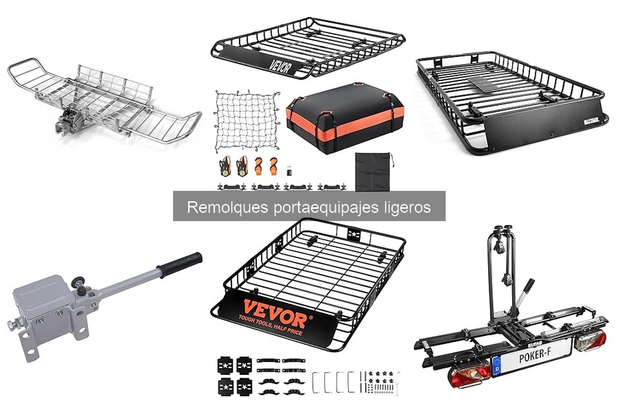Comparativa de precios: Remolques portaequipajes ligeros