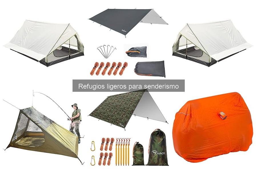 Comparativa de refugios ligeros para senderismo: mejores marcas