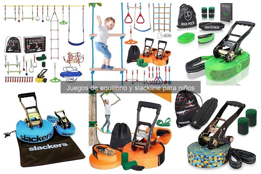 Comparativa de Slackline para Niños: ALPIDEX vs VEVOR
