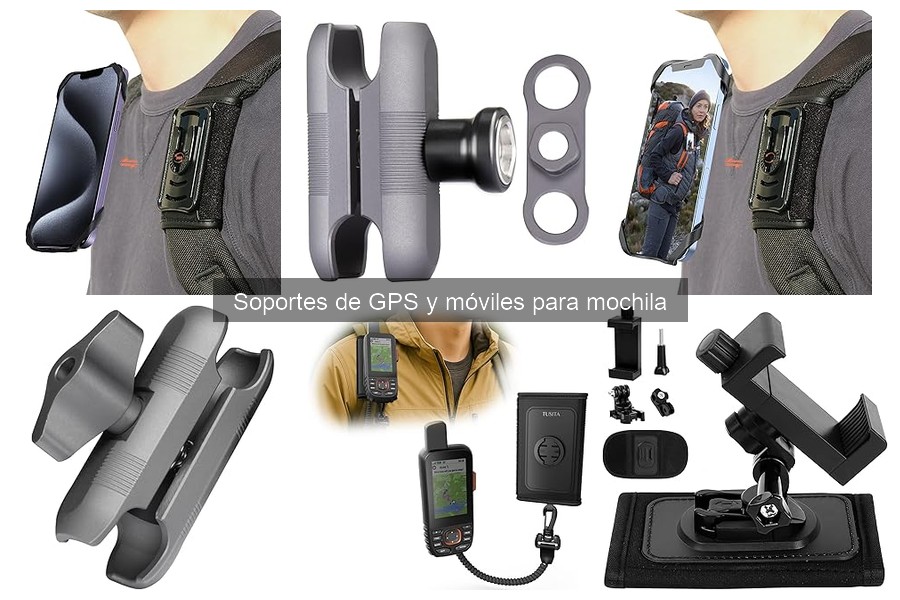 Comparativa de soportes de GPS y móviles para mochila