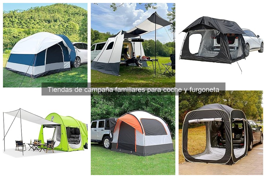 Comparativa de Tiendas de Campaña para Coche y Furgoneta