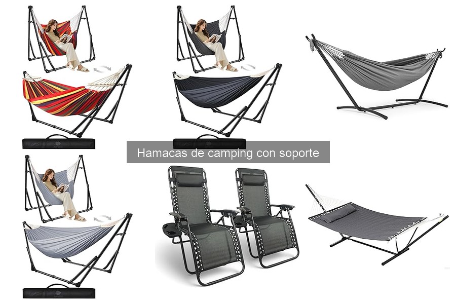 Comparativa: Hamacas de Camping con y sin Soporte