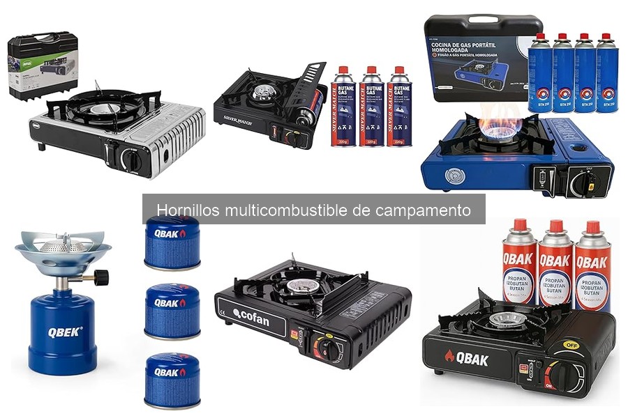 Comparativa: Hornillos multicombustible vs. de gas para camping