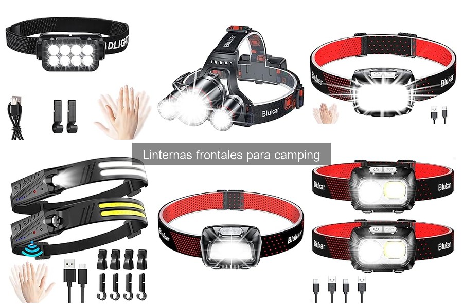 Comparativa: Linternas Frontales vs Lámparas de Camping