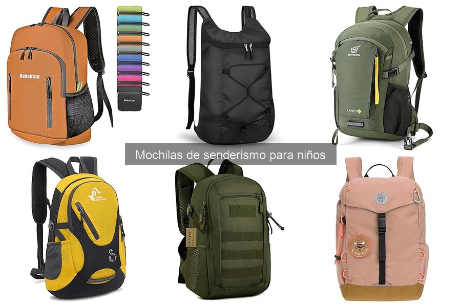 ** Comparativa: Mochilas de senderismo para niños y adultos