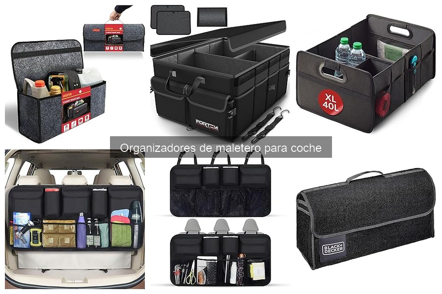 Comparativa: Organizadores de maletero plegables vs rígidos