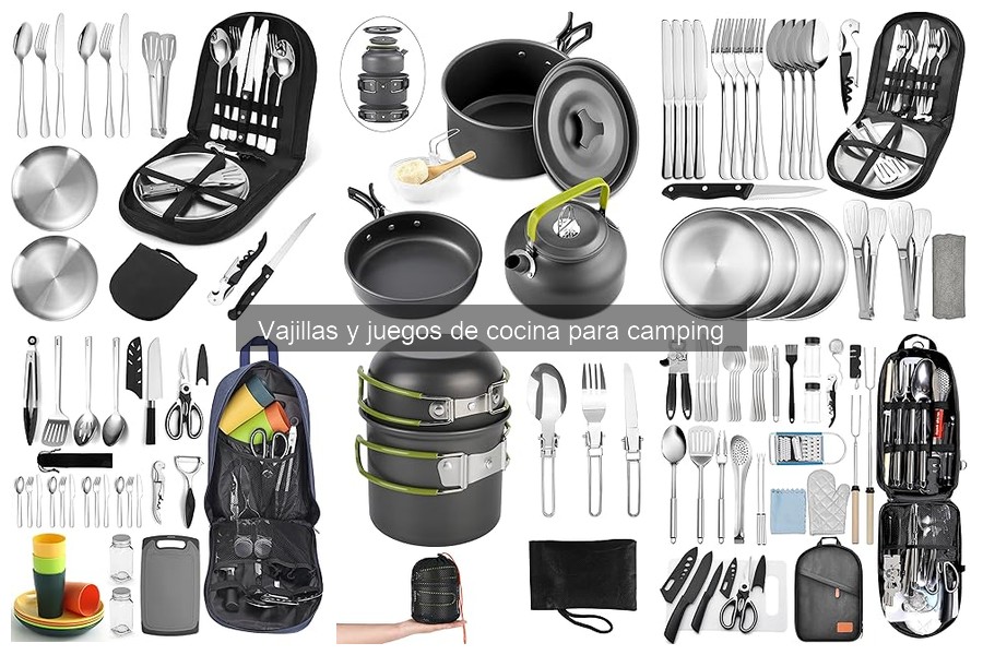 Comparativa: Vajillas Tradicionales vs. Vajillas de Camping