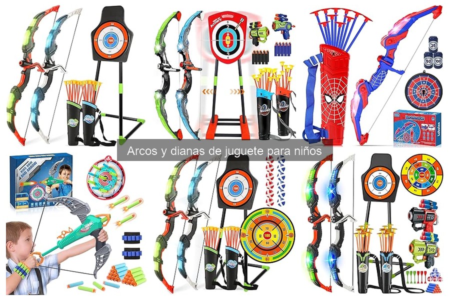 Consejos de Seguridad para Usar Arcos y Diana Infantil