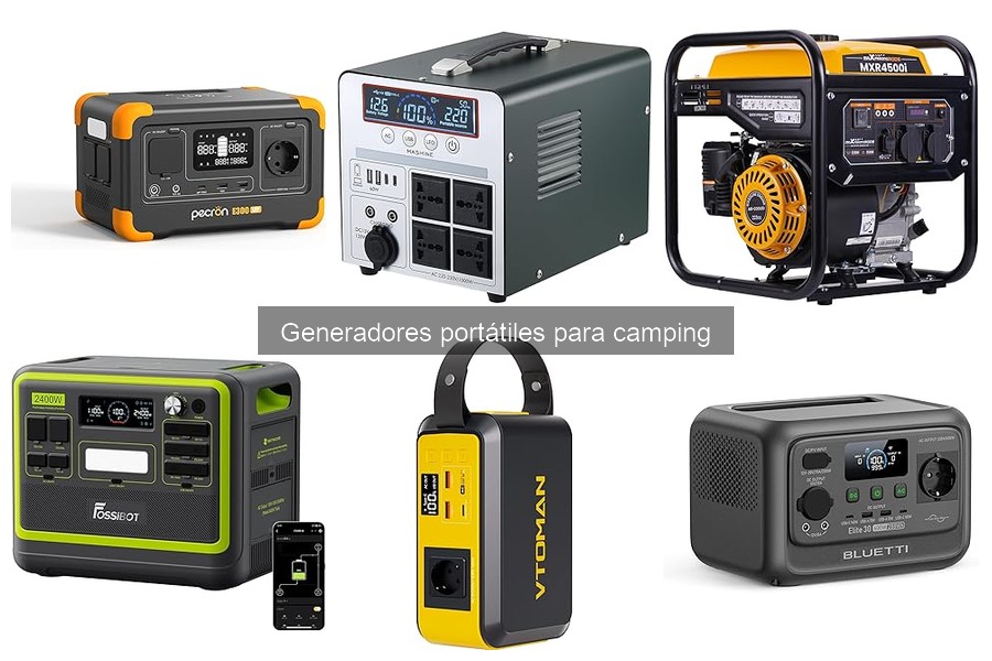 Consejos de seguridad para usar generadores portátiles en camping