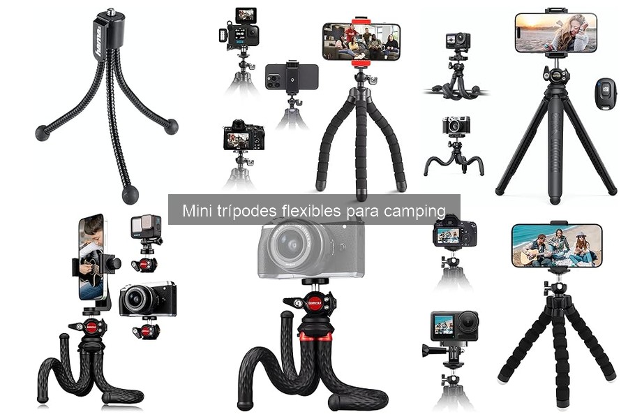Consejos para elegir el mini trípode flexible ideal para camping