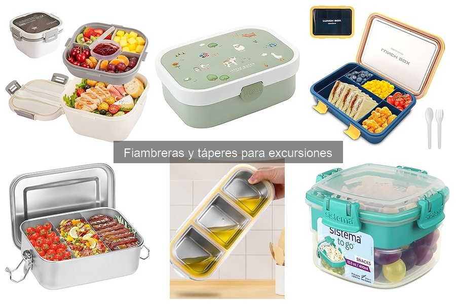 Consejos para evitar derrames en tu fiambrera para excursiones