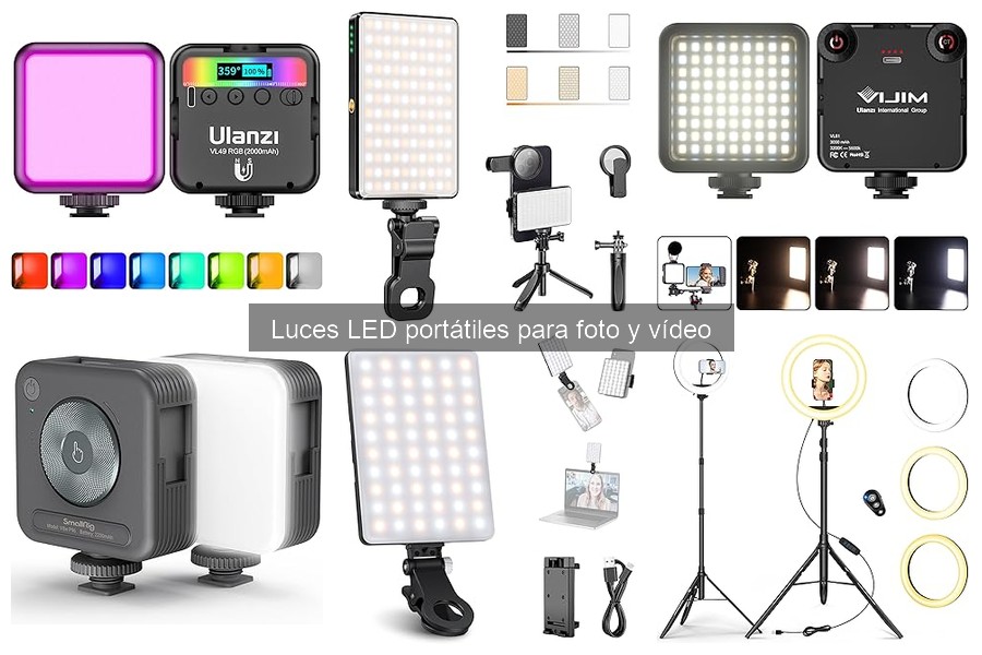 Consejos para Iluminar Retratos con Luces LED Portátiles