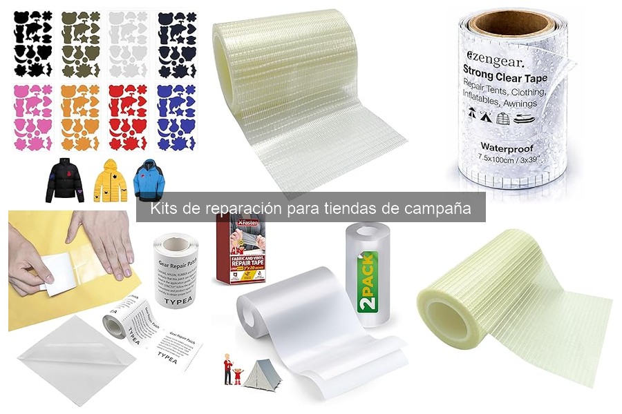 Consejos para mantener tu kit de reparación de tienda de campaña