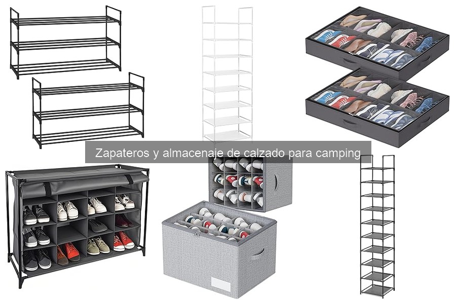 Consejos para Organizar el Calzado en un Zapatero de Camping
