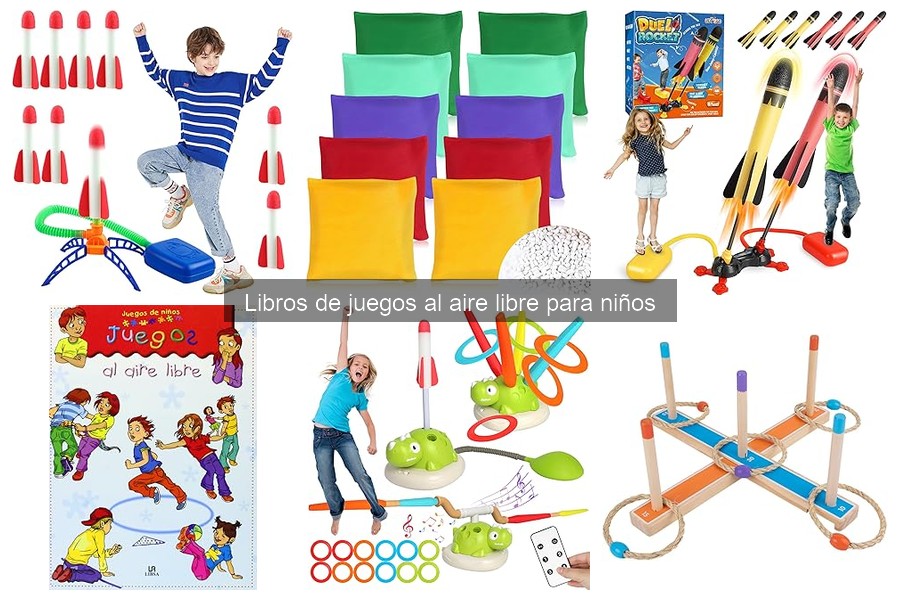 Consejos para organizar juegos al aire libre con libros
