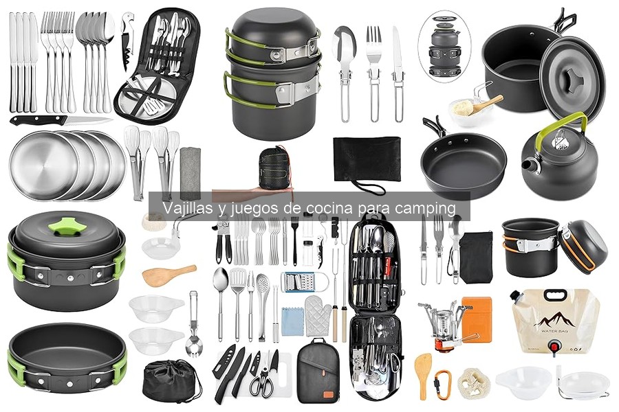 Consejos para Organizar la Vajilla y Utensilios en Camping