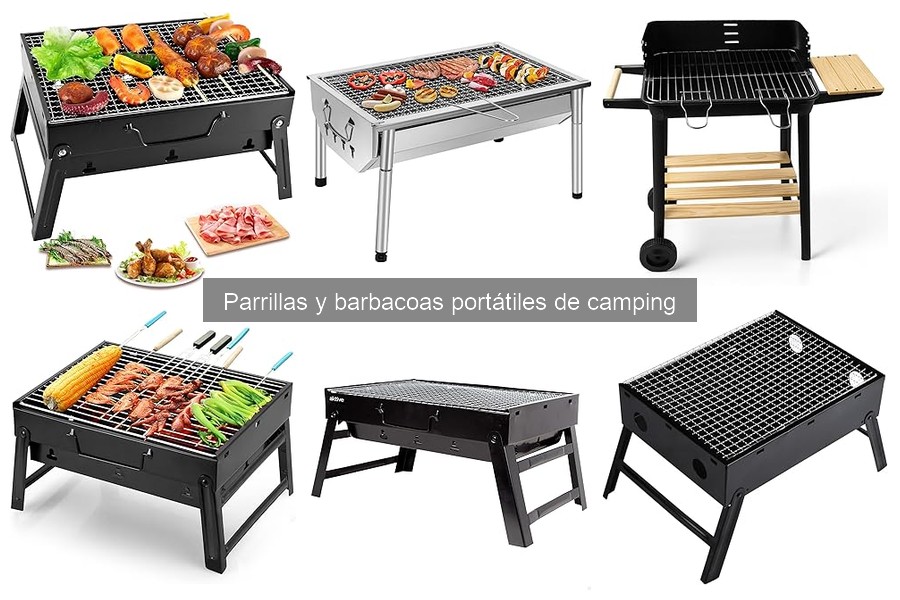 Consejos para Usar una Parrilla Portátil en Camping