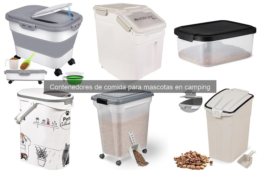 Contenedores de comida para mascotas en camping: ¿Qué son?