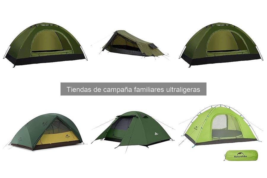 Costos de Tiendas de Campaña Ultraligeras y Dónde Comprarlas