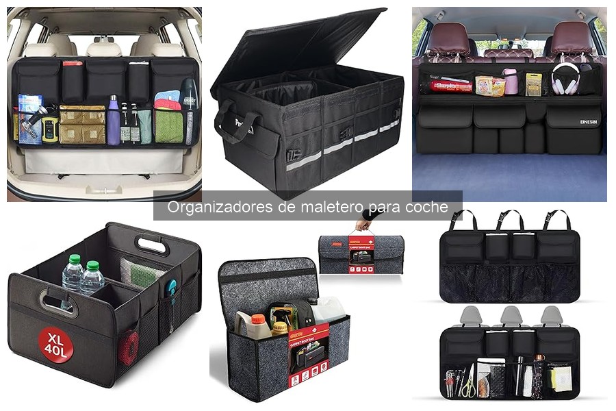 ¿Cuál es el mejor organizador de maletero para camping?