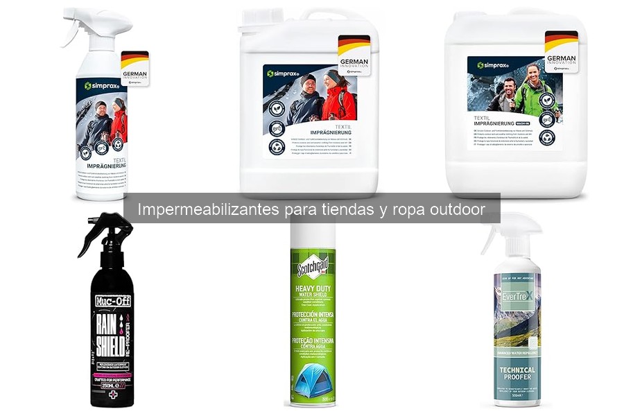 ¿Cuándo reaplicar impermeabilizante en ropa y tiendas outdoor?
