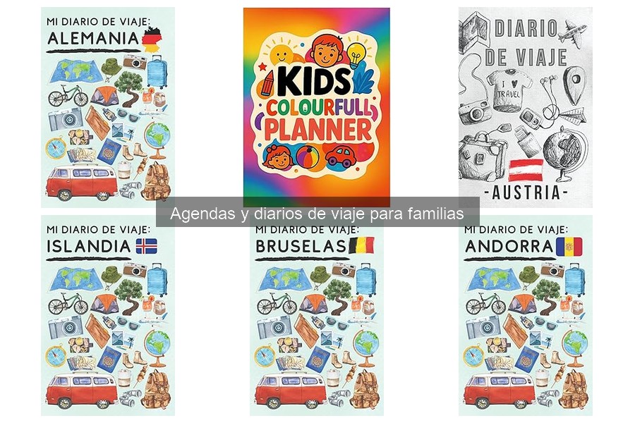 ¿Cuánto cuesta una buena agenda o diario de viaje familiar?