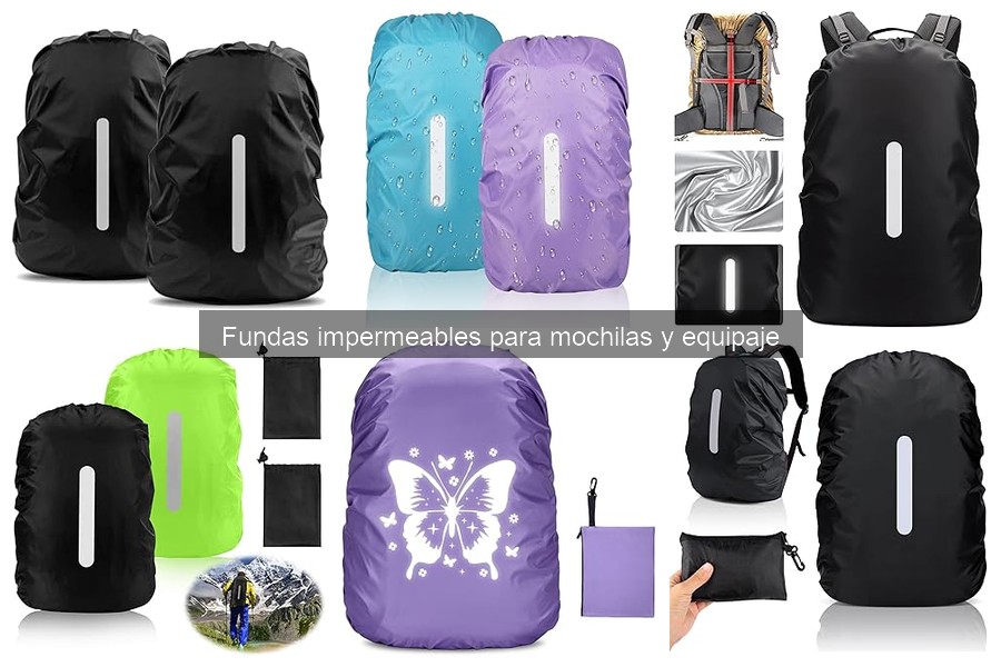 ¿Cuánto cuesta una funda impermeable para mochila?