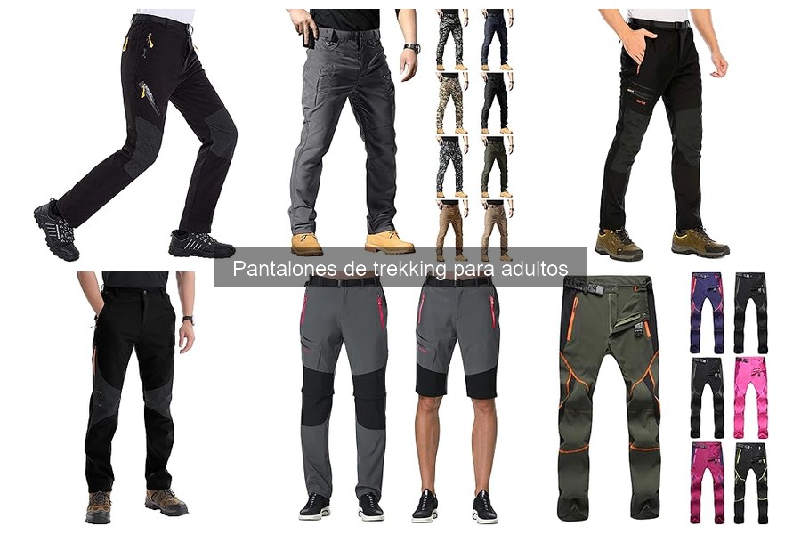 ¿Cuánto deben costar los pantalones de trekking para adultos?