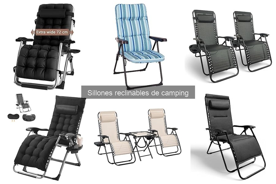 Cuidados y limpieza de sillones reclinables de camping