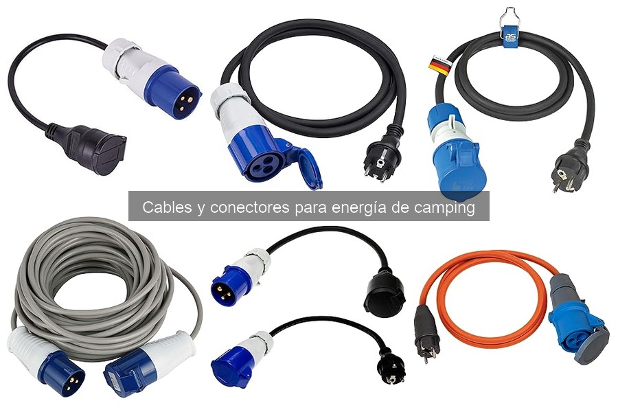 Cuidados y Mantenimiento de Conectores de Energía para Camping