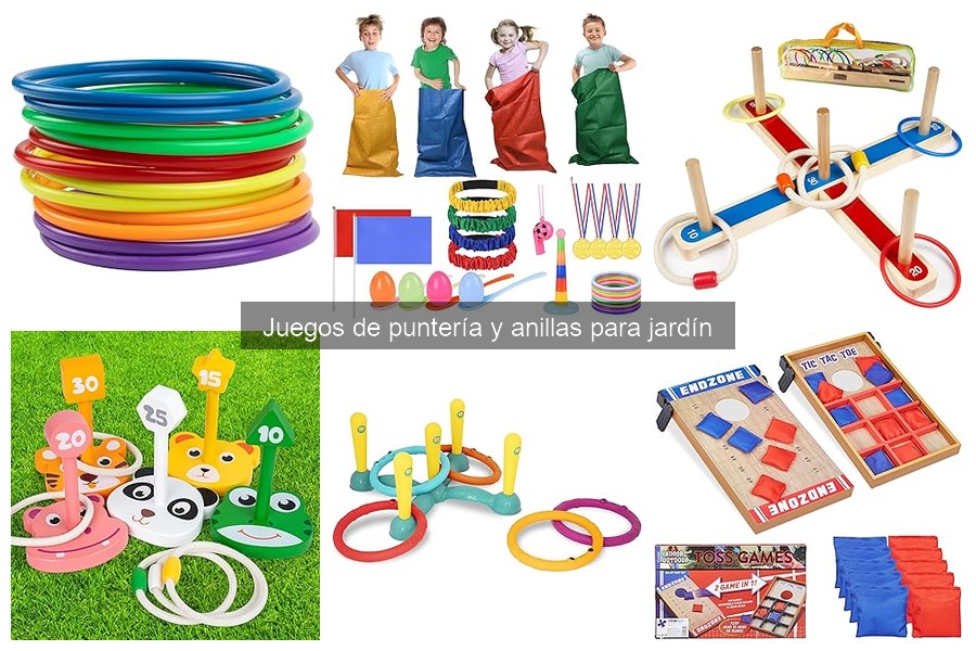 Descubre los Mejores Juegos de Puntería y Anillas para Jardín
