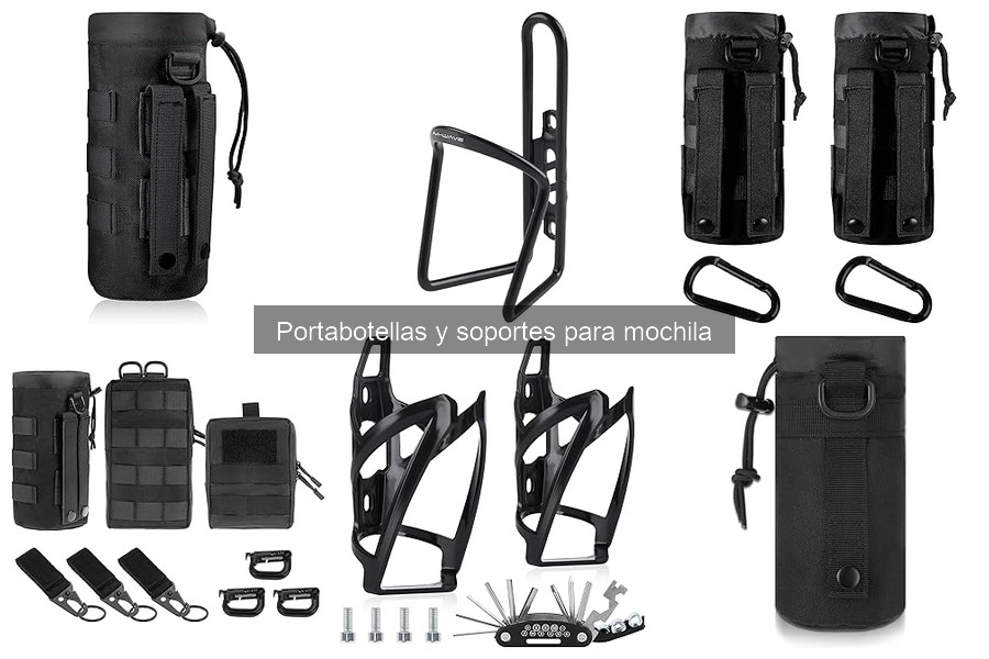 Descubre los tipos de portabotellas para mochila ideales