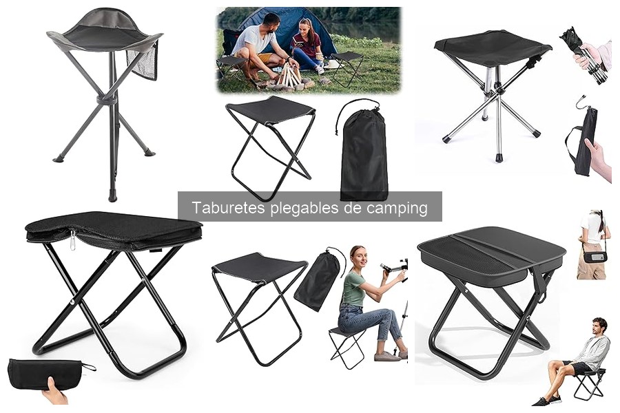 Descubre los Tipos de Taburetes Plegables para Camping