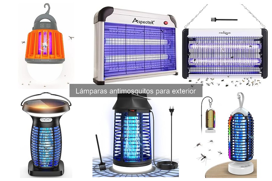 Diferencias entre lámparas antimosquitos eléctricas y de gas