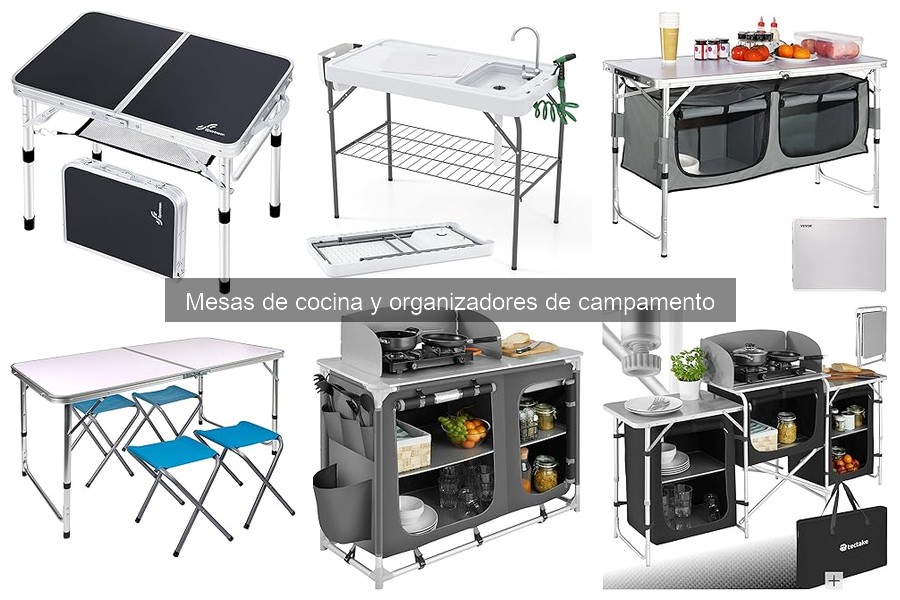 Diferencias entre mesas de camping y mesas de cocina