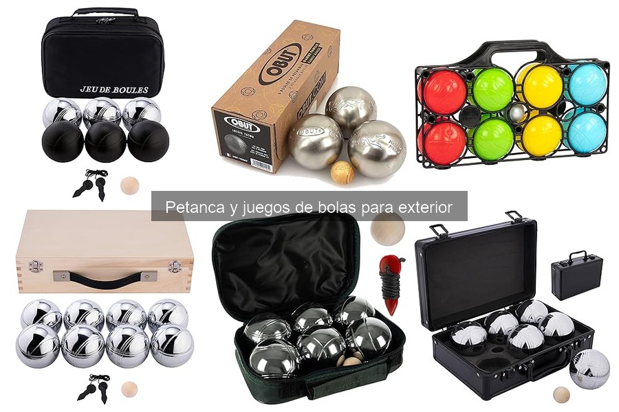 Dónde comprar bolas de petanca online: las mejores tiendas