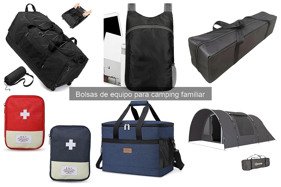 Dónde comprar bolsas de equipo para camping familiar