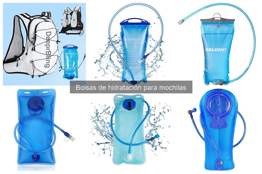 Dónde comprar bolsas de hidratación para mochilas