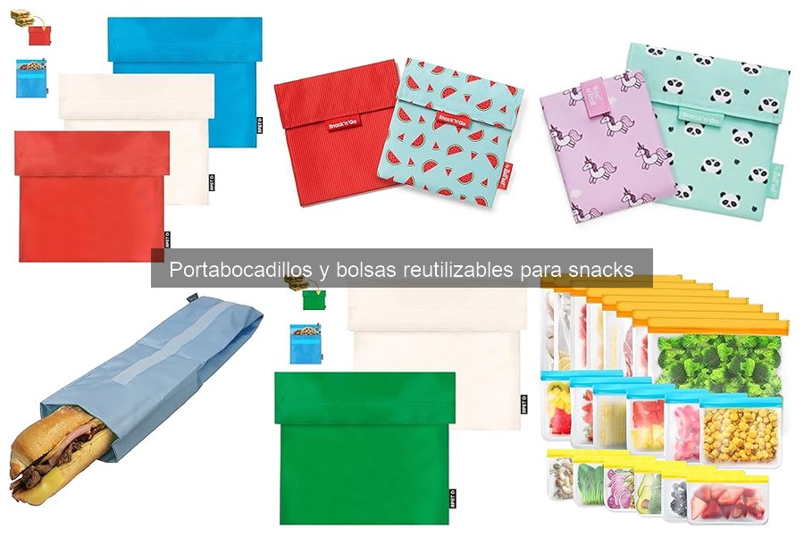 Dónde comprar bolsas reutilizables para snacks y mejores opciones