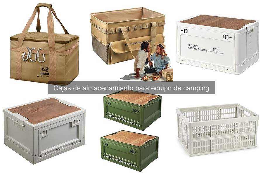 Dónde comprar cajas de almacenamiento para camping
