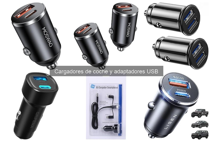 Dónde comprar cargadores de coche USB a buen precio