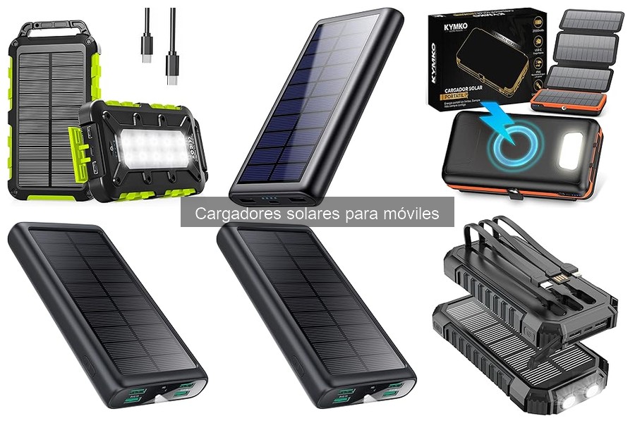 Dónde comprar cargadores solares para móviles: mejores opciones