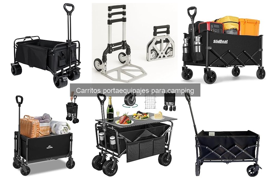 Dónde comprar carritos portaequipajes para camping baratos