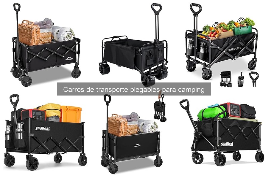 Dónde comprar carros de transporte plegables para camping online