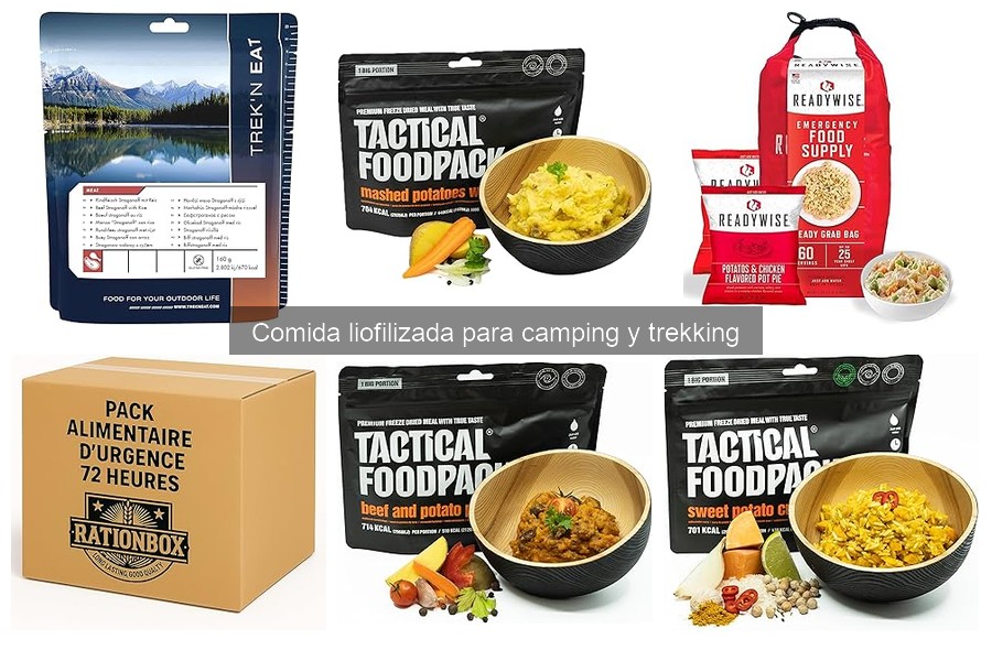 Dónde comprar comida liofilizada para camping a buen precio