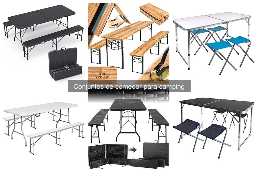 Dónde comprar conjuntos de comedor para camping